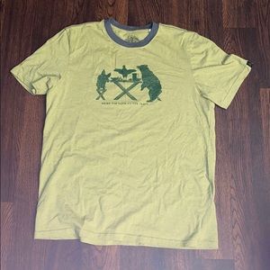PrAna green shirt men size M